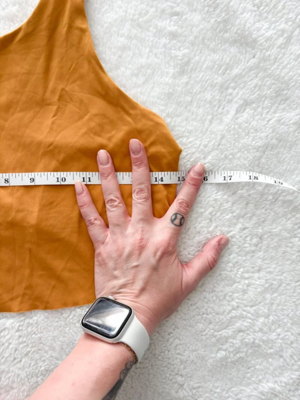 Nike Dri-FIT Orange Tank with Built-In Bra